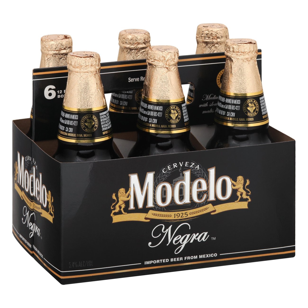 images/beer/DOMESTIC, IMPORTED BEER, OTHERS BEERS/Modelo Negra Beer 6pk Nr.jpg